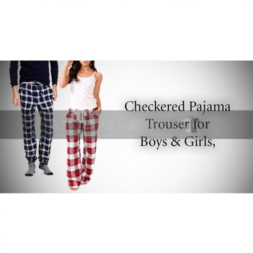 PACK OF 4 CHECKERED PAJAMAS FOR GIRLS